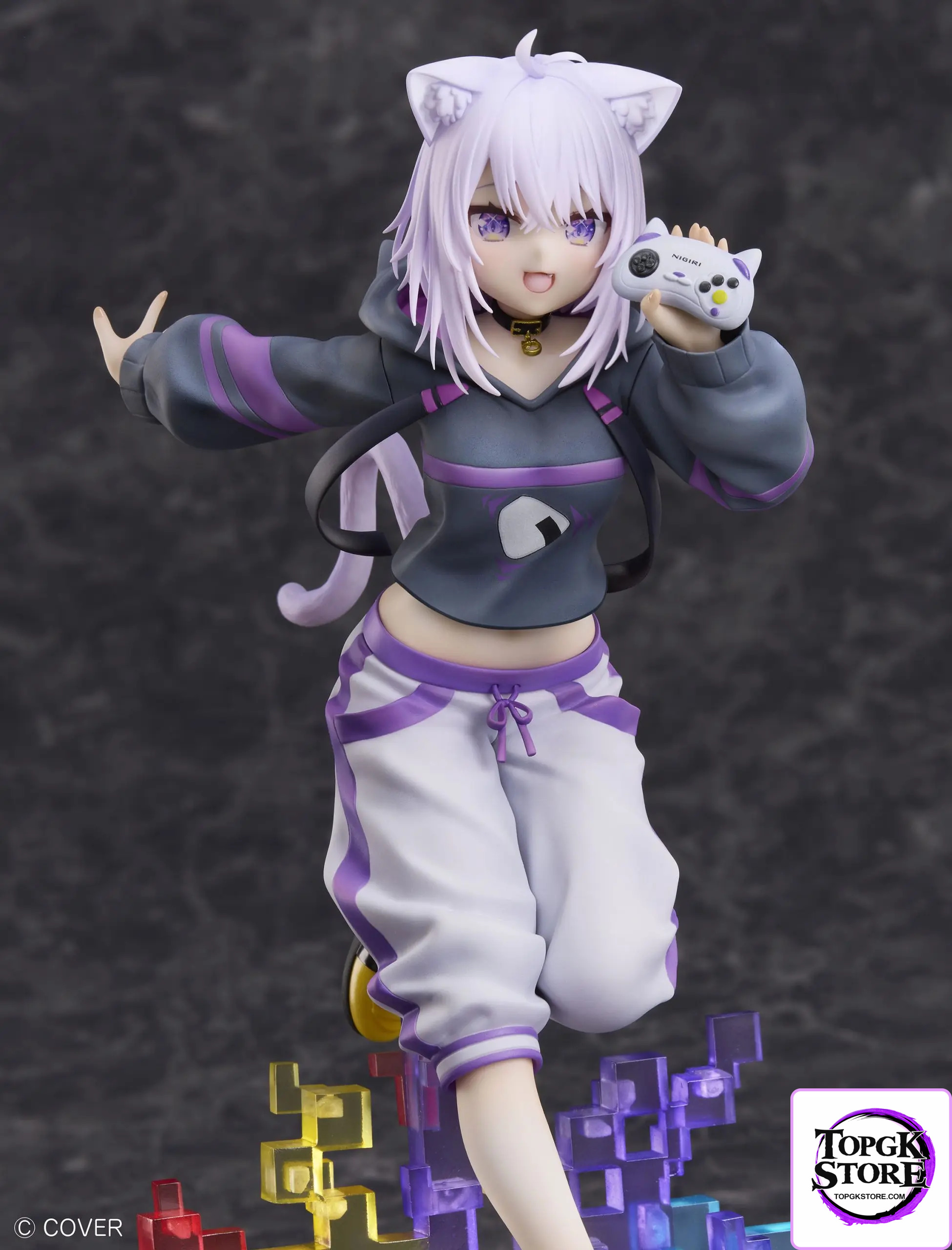 Design COCO – Hololive Nekomata Okayu 1/7 We are Gamers!!!! (Licensed) - Photo 2 | TopGKStore
