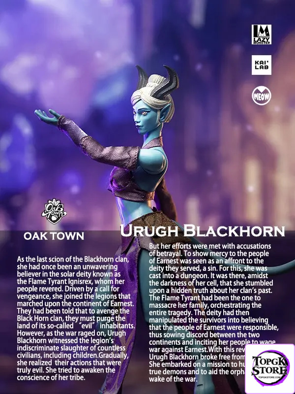 Lazy Monster Studio – Oak town Berylia Dark Moon Assassin & Sorceress (Licensed) - Photo 32 | TopGKStore