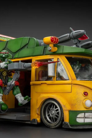JOYTOY – 1/18 TMNT-Turtle Van X Roadkill Rodney JT02540 JT02557 (Licensed) - Photo 1 | TopGKStore