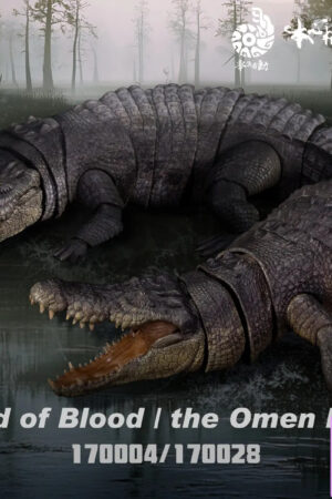 Nanmu Studio – Smart Series Saltwater Crocodile The Omen King X Lord of Blood Super Articulated Action Figure (Licensed