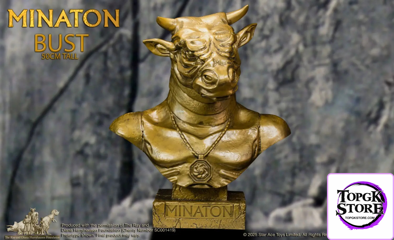 STAR ACE Toys – 50cm Minotaur Bust SA7006 (Licensed) - Photo 7 | TopGKStore