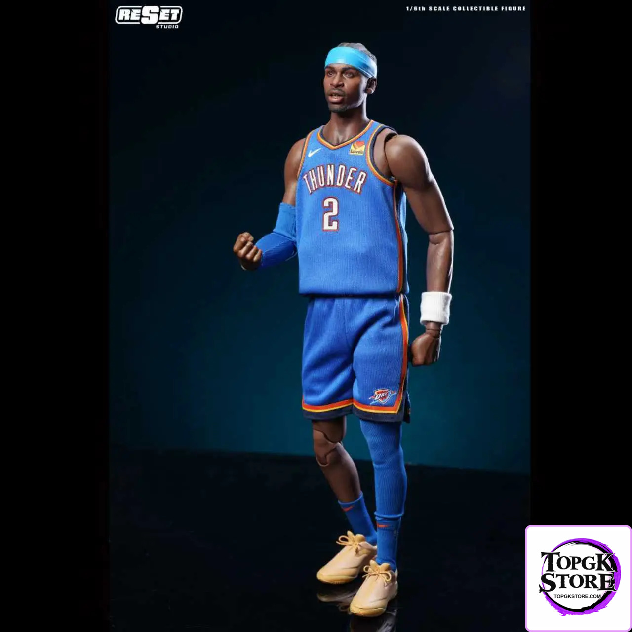 Reset Studio – NBA Oklahoma City Thunder’s Alexander 1/6th Scale Collectible Action Figure Set - Photo 6 | TopGKS