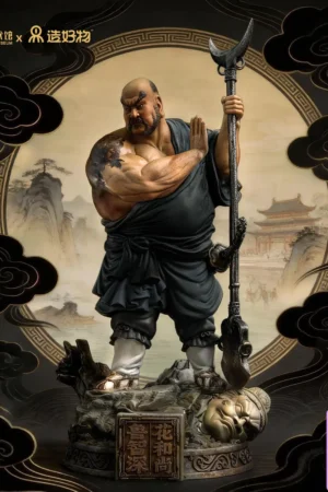 DAIDUNBANG ART MUSEUM X ZAO HAO WU Studio - 25cm Water Margin - Lu Zhishen, the Flower Monk (Licensed) - Photo 1 | TopGKStore