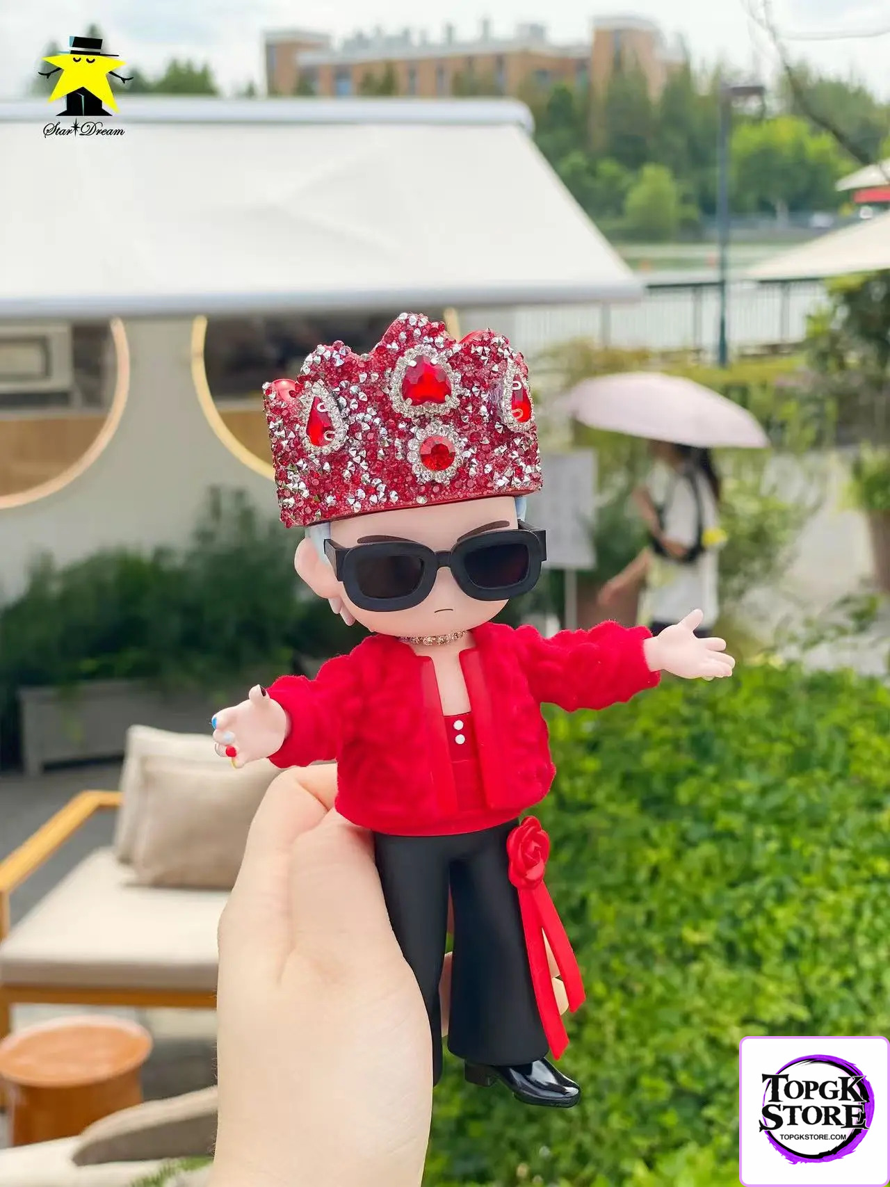 Star Dream Studio – G-Dragon Red Rose Flocking - Photo 7 | TopGKStore