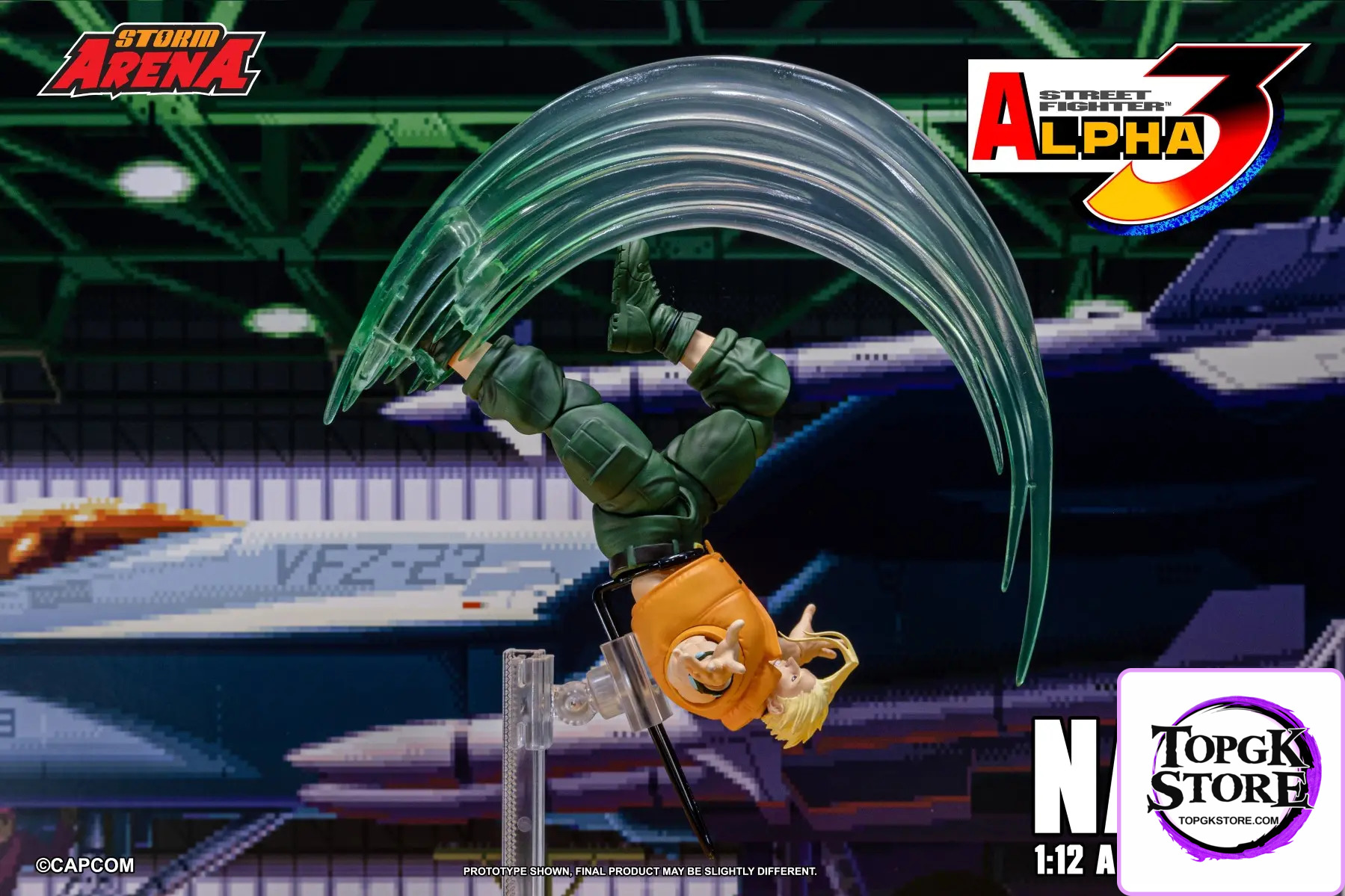 Storm Toys – NASH – STREET FIGHTER Alpha 3 – STORM ARENA (Licensed) - Photo 8 | TopGKStore