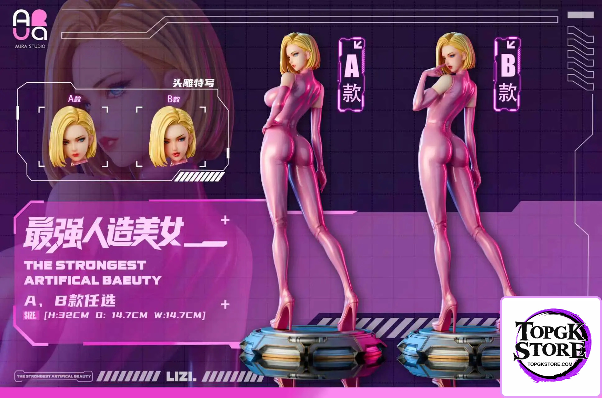 AURA Studio – Dragon Ball The Strongest Android Beauty - Photo 4 | TopGKStore