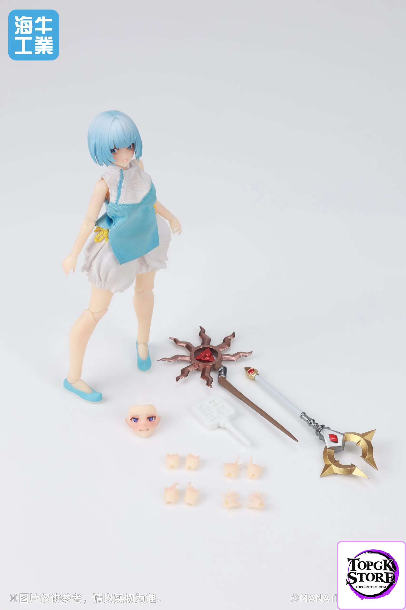 Manatee Industry – 1/12 Scale Action Figure Inanna Series MI-01 Mex-01 (Licensed) - Photo 11 | TopGKStore