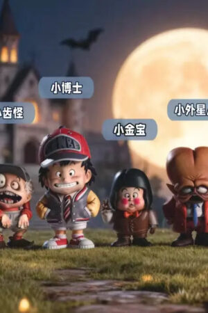 ZOR Studio – Halloween Cover Pages Sitting in a Row Dr. Slump - Photo 1 | TopGKStore