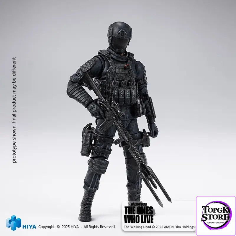 HIYA Toys – The Walking Dead: The Ones Who Live Civic Republic Military Soldier EMW0435 (Licensed) - Photo 4 | TopGKSto