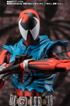 BANDAI – S.H.Figuarts SCARLET SPIDER (Spider-Man: Across the Spider-Verse) (Licensed) - Photo 2 | TopGKStore
