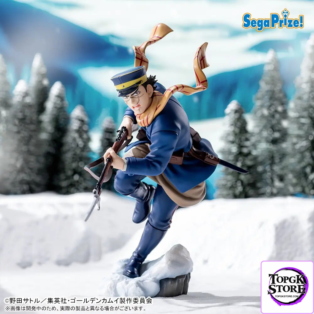 SEGA – XrossLink TV Anime GOLDEN KAMUY Figure Asirpa & Saichi Sugimoto & Yoshitake Shiraishi (Licensed) - Photo