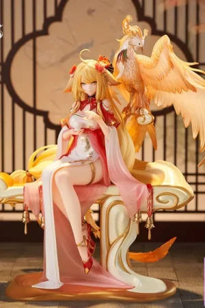 YueWenHaoWu - Fox Spirit Matchmaker Honghong Tushan Golden Feather Dress Ver. 1/7 Complete Figure (Licensed) - Photo 1 | TopG