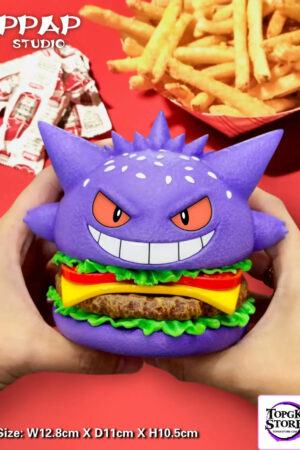 PPAP Studio – Pokémon Purple Sweet Potato Gengar Burger - Photo 2 | TopGKStore