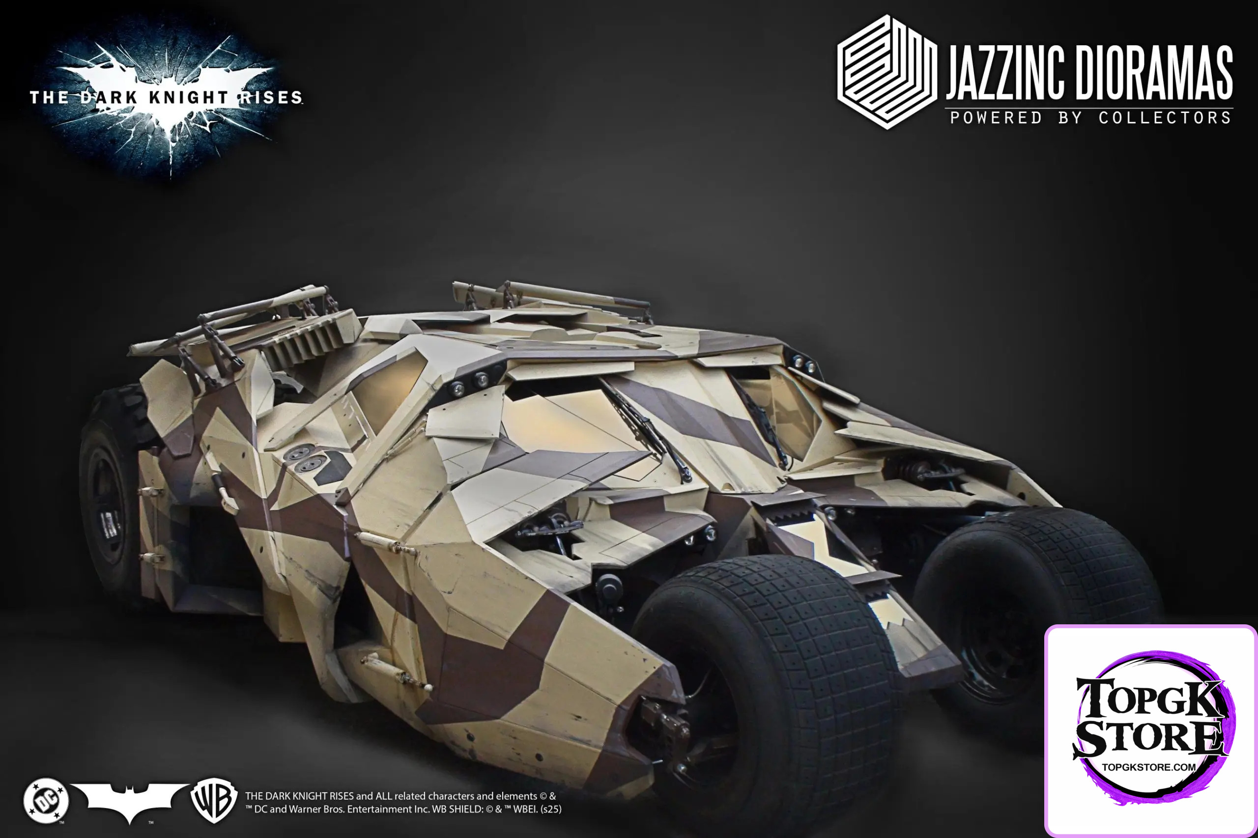 Jazzinc Dioramas Studio – The Dark Knight Rises 1/6 Scale Batmobile (Licensed) - Photo 3 | TopGKStore