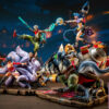 PureArts Studio – League of Legends 2XKO Jinx and Warwick VS Ahri and Ekko 1/ 10 Scale Statue (Licensed) - Photo 12 | T