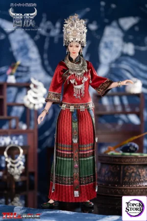 TBLeague - The Miao of China's 56 Ethnic Groups-Red X Blue 1/6 Scale Action Figure PL2025-235A PL2025-235B (Licensed) - Photo