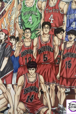 Tian Ge’s Painting Studio – Slam Dunk Full Character Replica Micro-Spray Painting - Photo 2 | TopGKStore