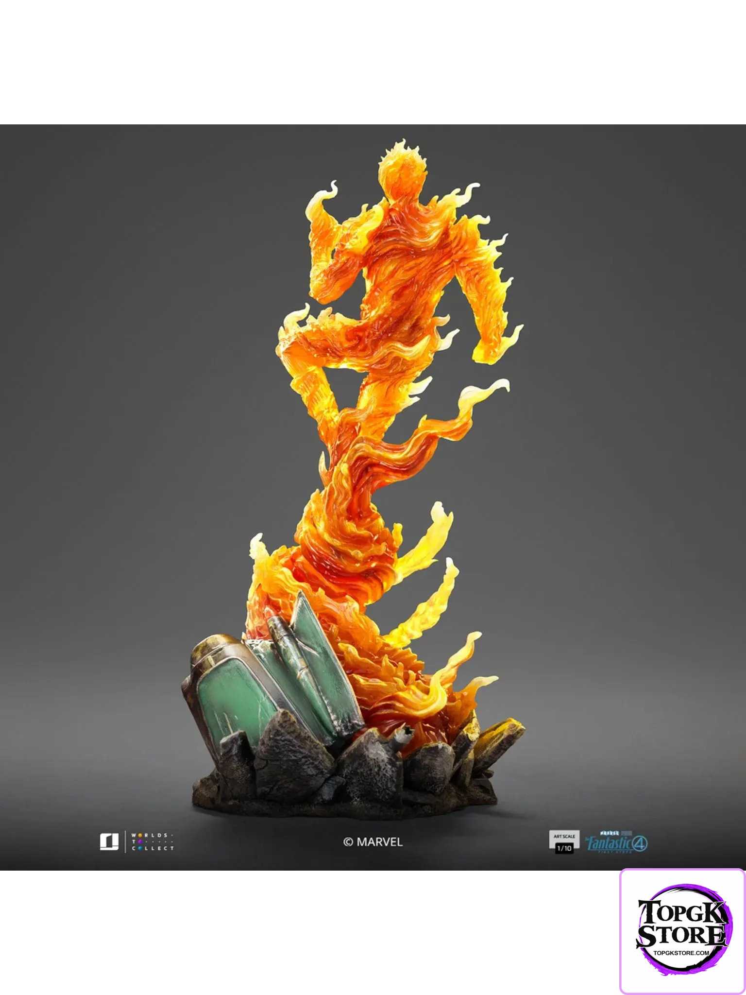 Iron Studio – The Fantastic Four: The Thing & Human Torch MARCAS203135-10 MARCAS203325-10 (Licensed) - Photo 1 | To