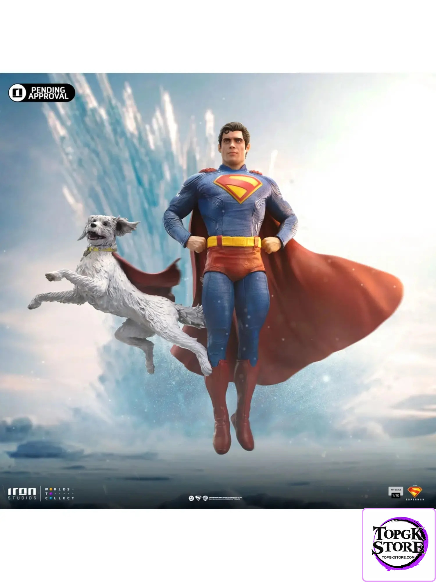 Iron Studio – Superman: Legacy Superman and Krypto SMMOVIE203525-10 (Licensed) - Photo 8 | TopGKStore