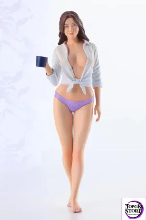 Hasegawa - 1/12 12 Real Figure Collection No.43 "Morning Coffee" Resin Figure (Licensed) - Photo 1 | TopGKStore