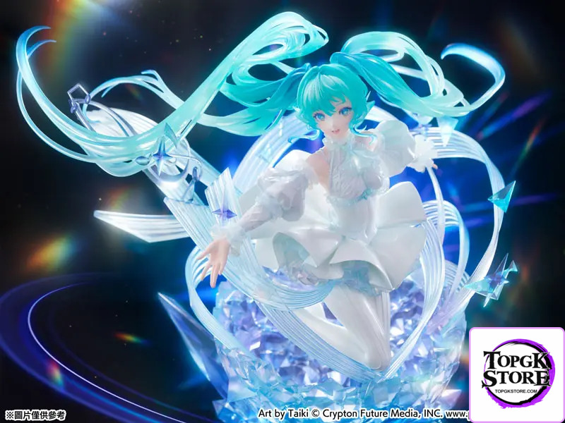 SSF & eStream – Hatsune Miku -Crystal Dress Ver.- 1/7 Scale Figure (Licensed) - Photo 5 | TopGKStore