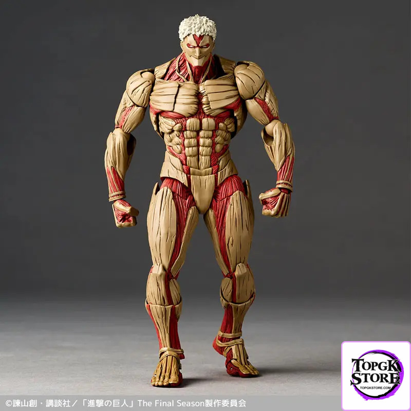 Kaiyodo – Revoltech Amazing Yamaguchi Attack on Titan Armored Titan & Female Titan (Licensed) - Photo 1 | TopGKStor