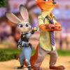 GONG Studio- Zootopia Nick Wilde with Judy Hopps Set (Licensed) - Photo 1 | TopGKStore
