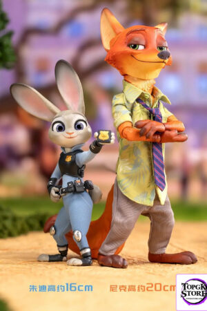 GONG Studio- Zootopia Nick Wilde with Judy Hopps Set (Licensed) - Photo 1 | TopGKStore