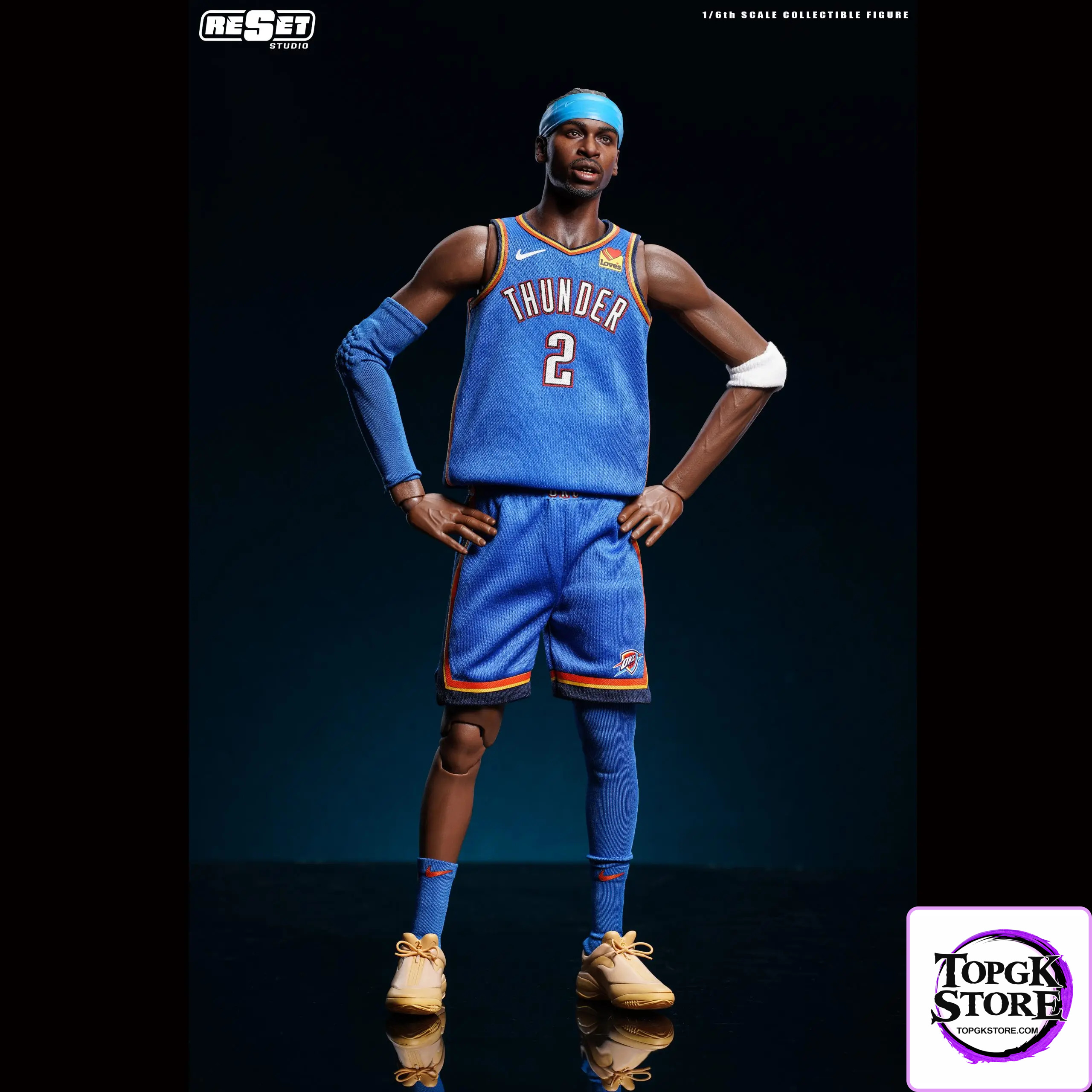 Reset Studio – NBA Oklahoma City Thunder’s Alexander 1/6th Scale Collectible Action Figure Set - Photo 5 | TopGKS