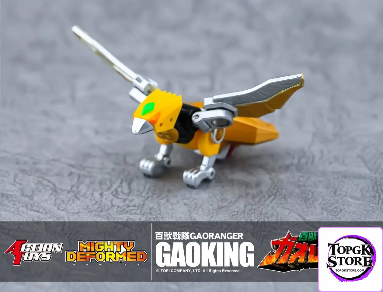 Action Toys – MIGHTY DEFORMED GaoKing Hyakujuu Sentai Gaoranger (Licensed) - Photo 7 | TopGKStore