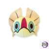 CAPCOM Studio – Monster Hunter MonDefo Plush Badge Yian Kut-Ku & Gore Magala & Mizutsune & Arkveld & Qu