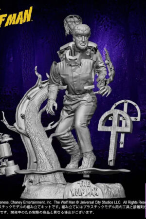 X-PLUS PLEX Studio – 1/8 Scale Lon Chaney Jr. as Wolf Man Plastic Model Kit 411-200150CP (Licensed) - Photo 2 | TopGKSt