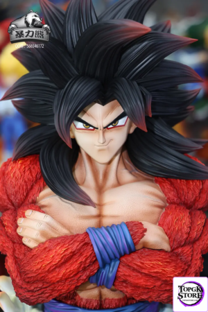 Violent Bear Studio – Dragon Ball Super Saiyan 4 Goku Bust - Photo 2 | TopGKStore