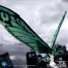 HIYA Studio – Exquisite Basic Series None Scale 14 Inch GODZILLA KING OF THE MONSTERS Mothra Emerald Titan Ver. Action