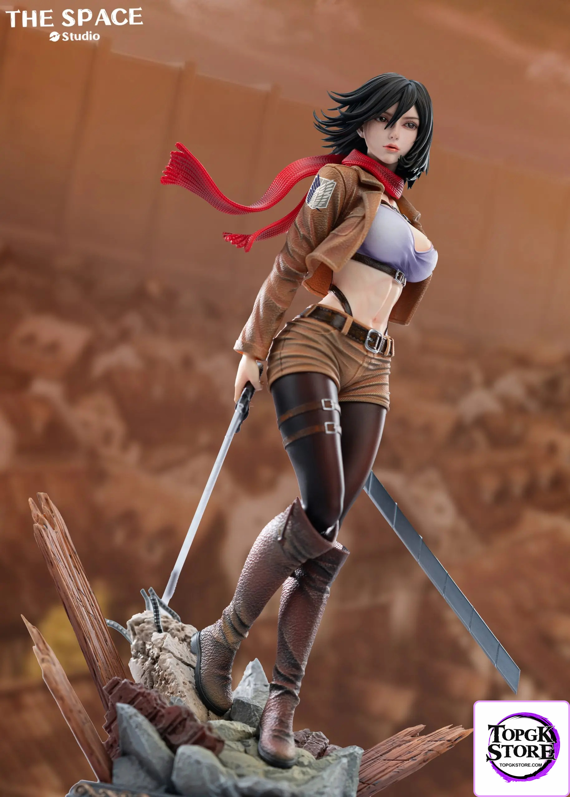 The Space Studio – Mikasa Ackerman Attack on Titan - Photo 3 | TopGKStore