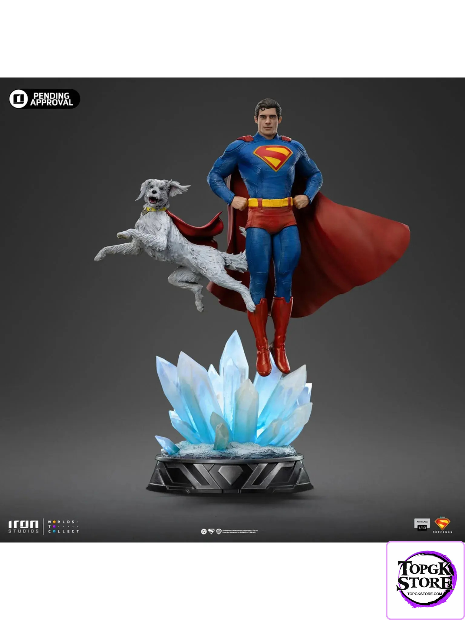 Iron Studio – Superman: Legacy Superman and Krypto SMMOVIE203525-10 (Licensed) - Photo 1 | TopGKStore