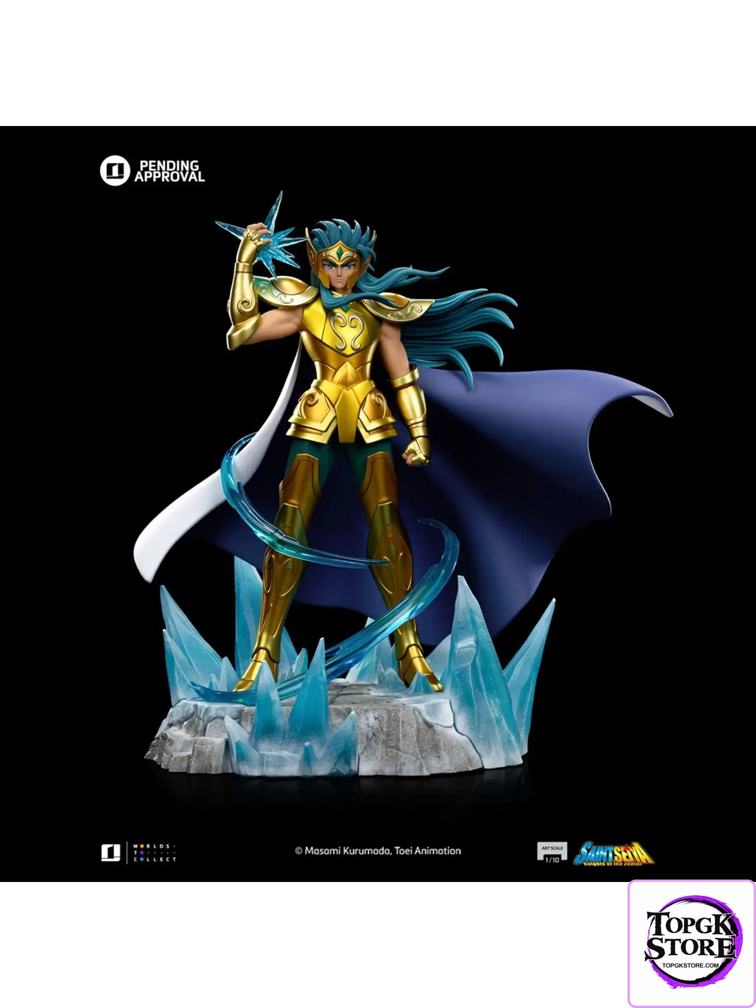 Iron Studio – Aquarius Camus Saint Seiya (Licensed) - Photo 1 | TopGKStore