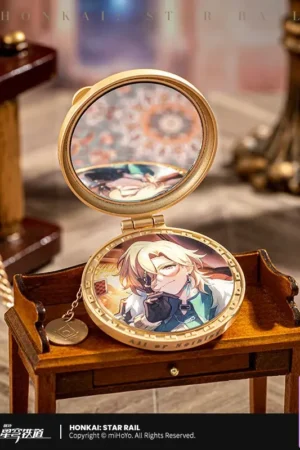 miHoYo – Honkai: Star Rail Aventurine Imitation Pocket Watch Metal Keychain (Licensed) - Photo 1 | TopGKStore