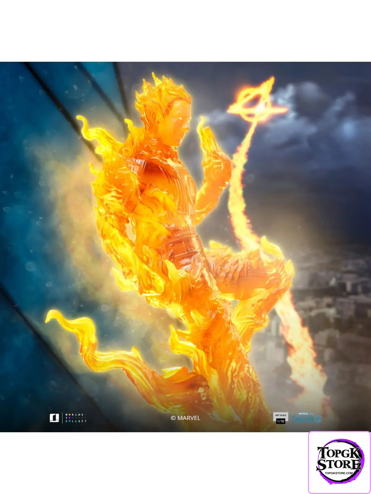 Iron Studio – The Fantastic Four: The Thing & Human Torch MARCAS203135-10 MARCAS203325-10 (Licensed) - Photo 5 | To