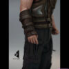 Hottoys & VFun Studio – DC MMS689 Bane Genuine Leather Wrist Brace VF – 003 Accessory (Licensed) - Photo 4 | 