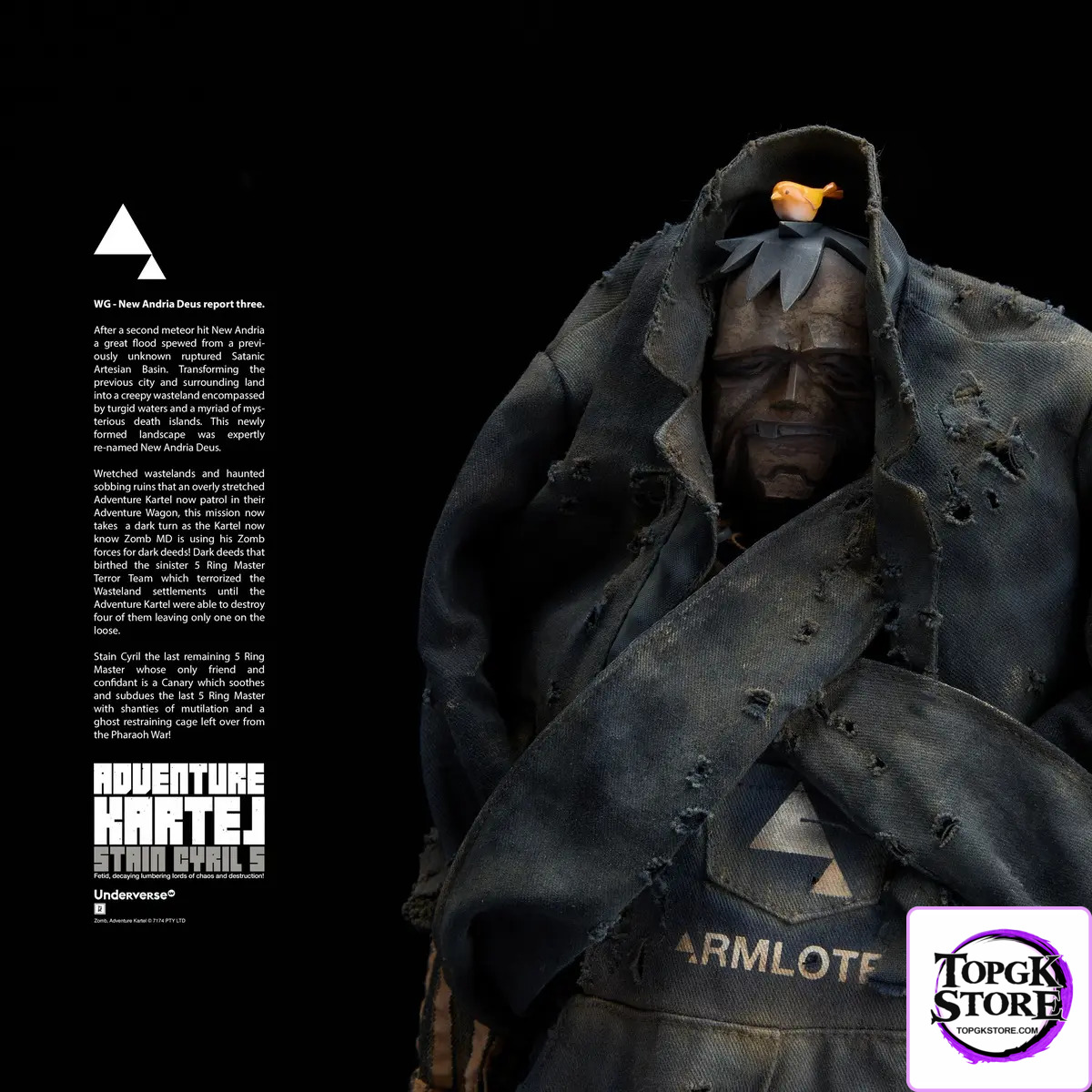 UNDERVERSE – Adventure Kartel 5 Ring Master – Stain Cyril 1/6 Action Figure (Licensed) - Photo 14 | TopGKStore