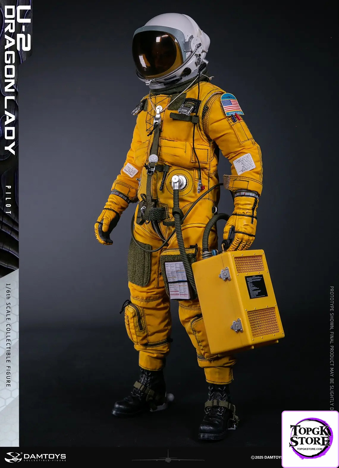 DAMTOYS – 1/6 Scale U-2 Dragon Lady Reconnaissance Aircraft Pilot NO.78110 (Licensed) - Photo 11 | TopGKStore