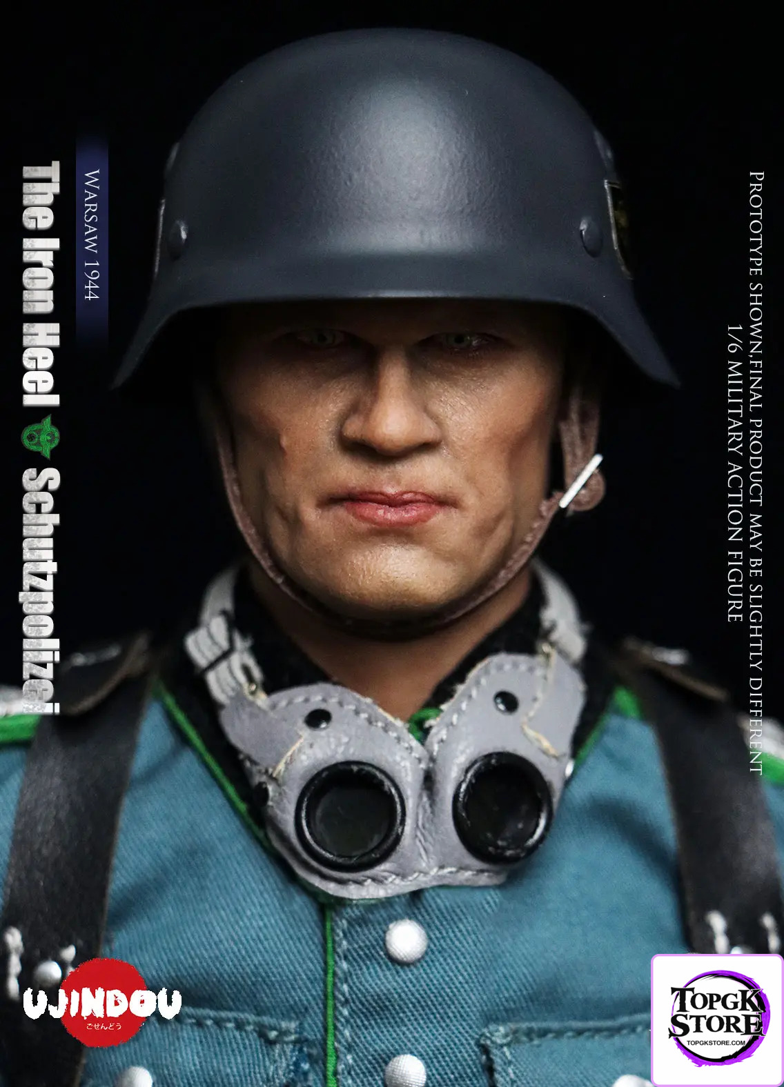 UJINDOU – 1/6 The Iron Heel-WWII German Schutzpolizei Warsaw 1944 UD9057 (Licensed) - Photo 27 | TopGKStore