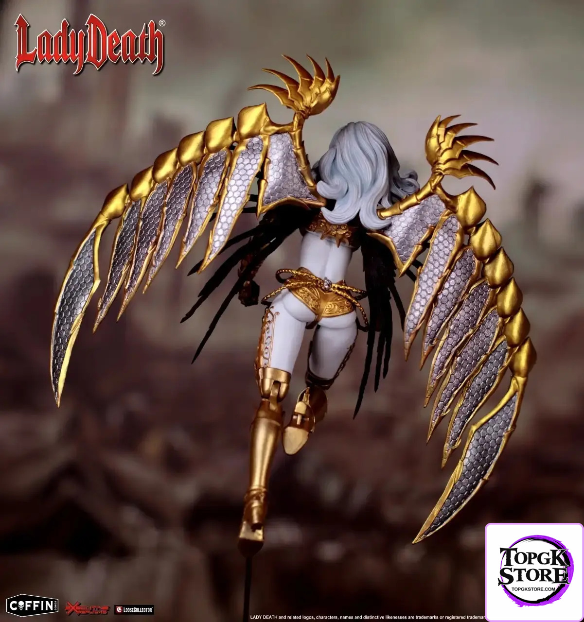 Executive Replicas – Coffin Comics Wargoth & Lady Death Model ERLCWGCC01 ERLCLDGCC02 (Licensed) - Photo 13 | TopGKS