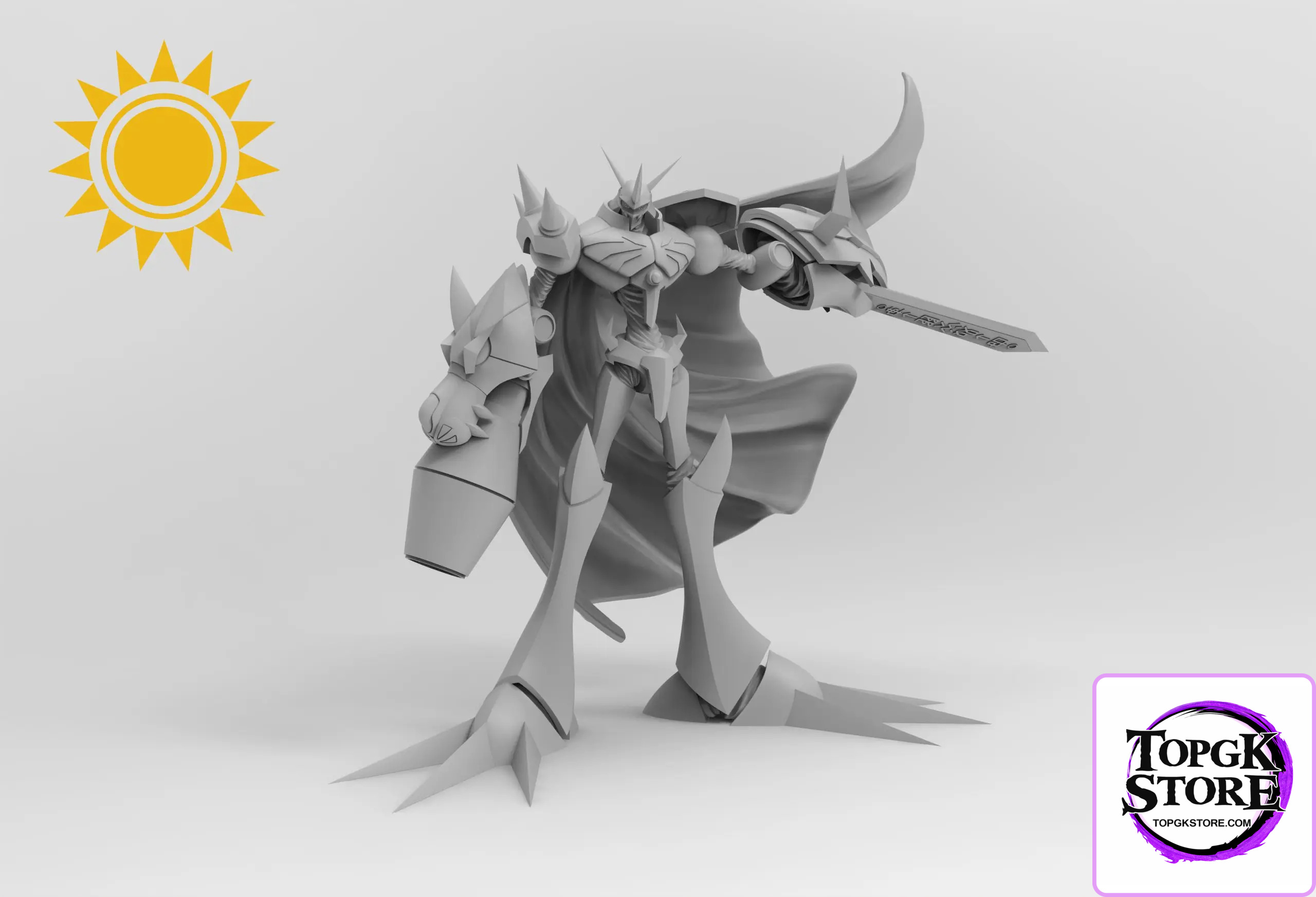 Sun toys Studio – Digimon Omegamon - Photo 2 | TopGKStore