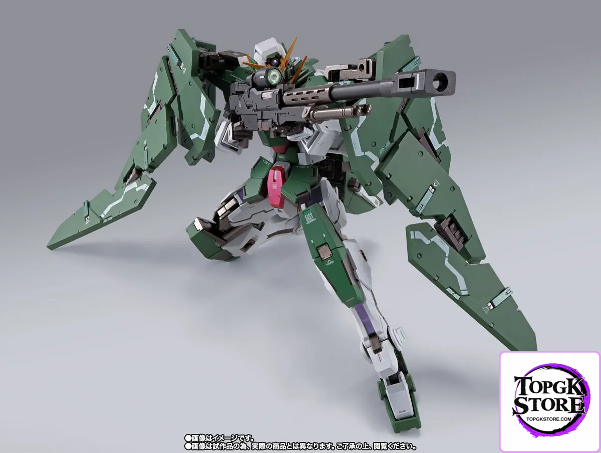BANDAI SPIRITS – Mobile Suit Gundam 00: Revealed Chronicle GN-002 Gundam Dynames Gundam Devise Dynames Metal Build (Li