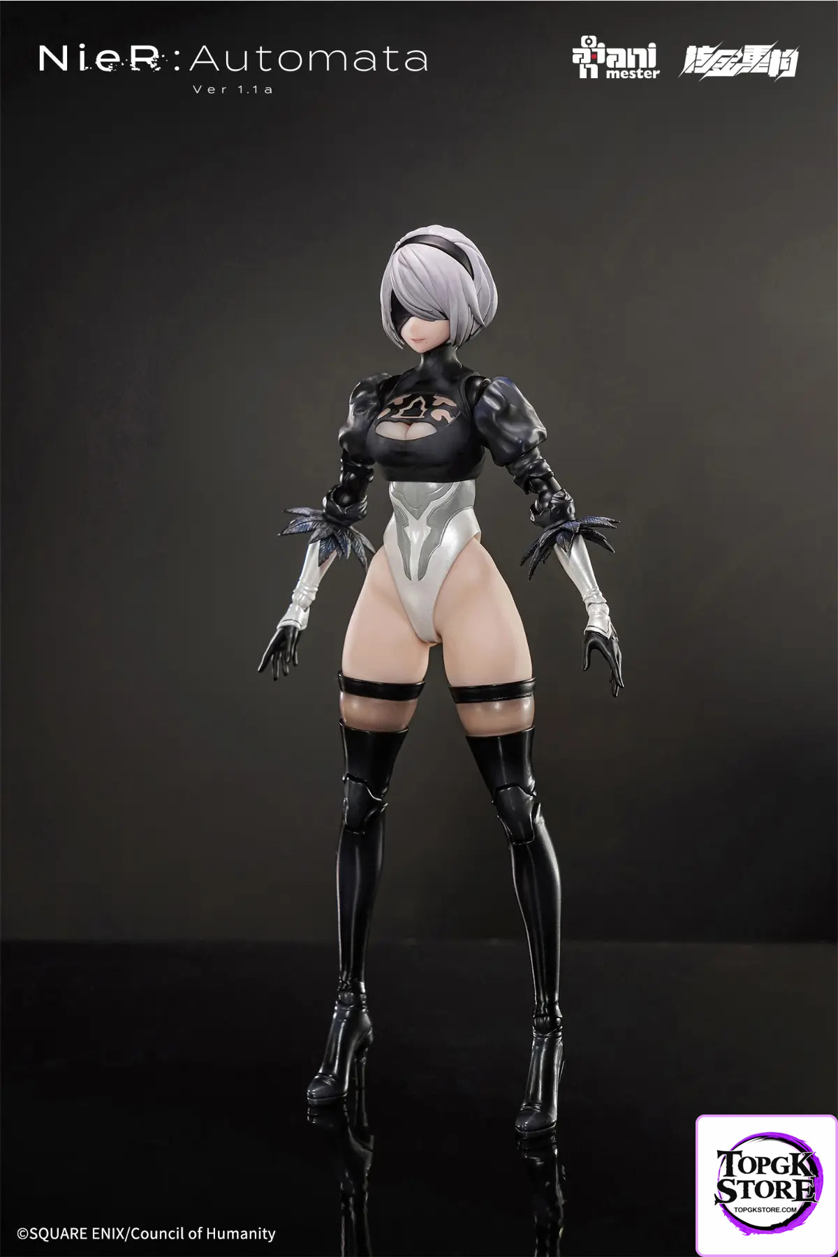 AniMester X Nuclear Gold Reconstruction – YoRHa No.2 Type B – 1/9 Scale Action Figure (Licensed) - Photo 9 | TopG
