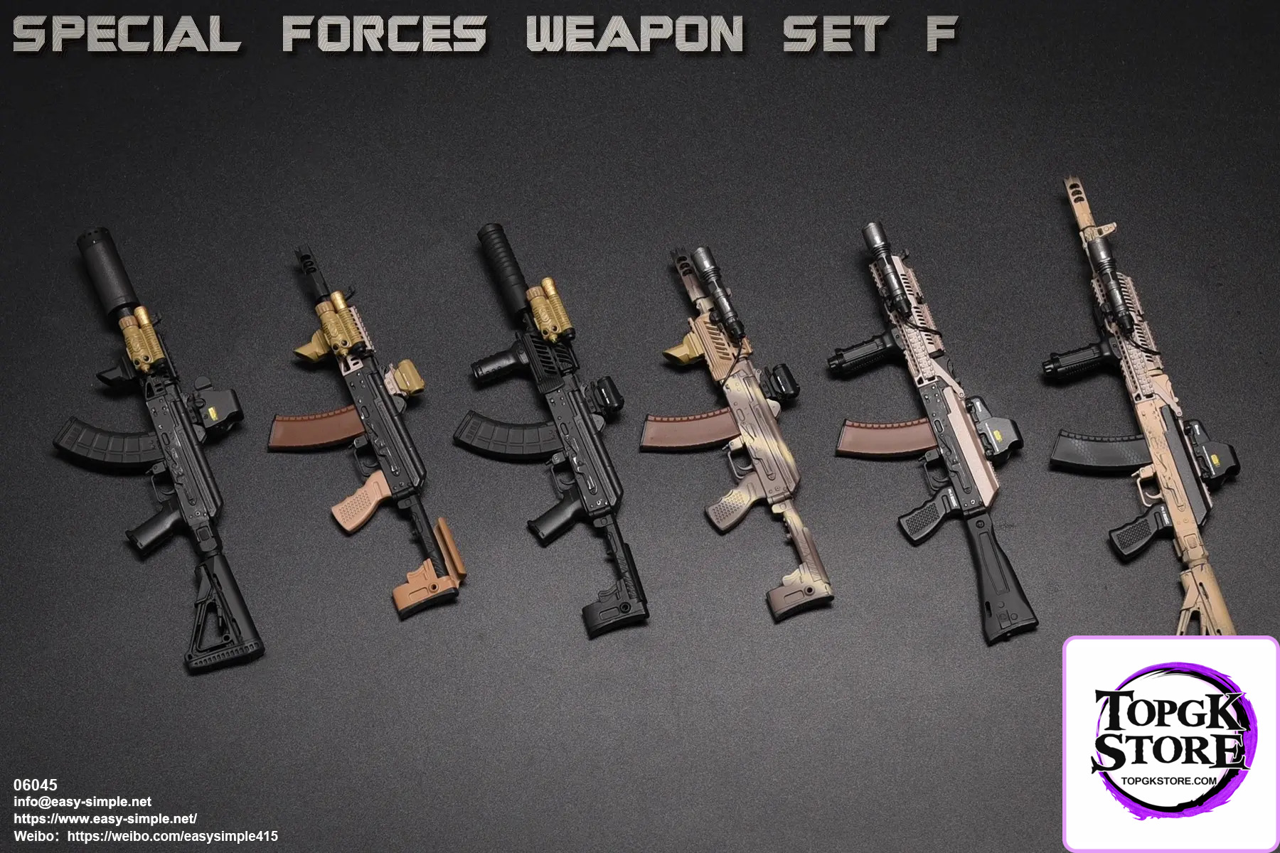 Easy & Simple Studio – 1/6 AK Series Equipment Set 06045 - Photo 1 | TopGKStore