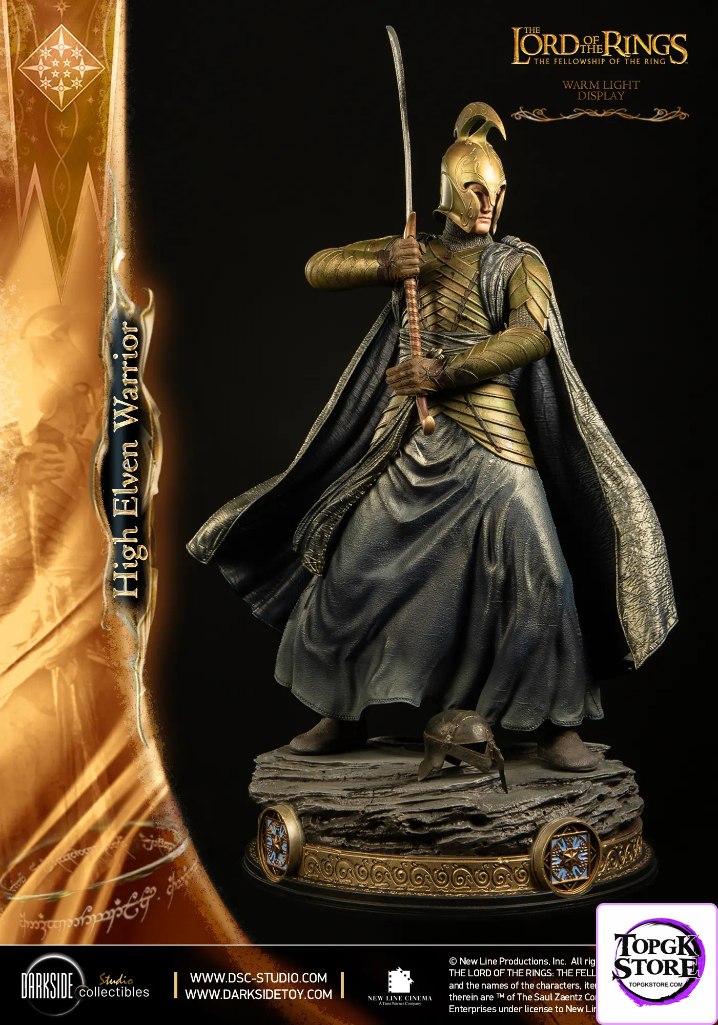 Darkside Collectibles Studio – High Elven Warrior John Howe Signature Edition (Licensed) - Photo 1 | TopGKStore