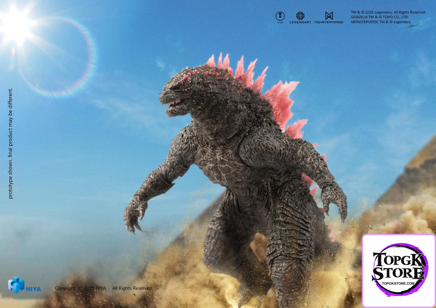 HIYA Toys – Godzilla x Kong: The New Empire Evolved Thermal Blast Godzilla EBG0439 (Licensed) - Photo 13 | TopGKStore